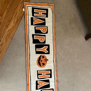 Pottery barn kids Canvas Halloween banner